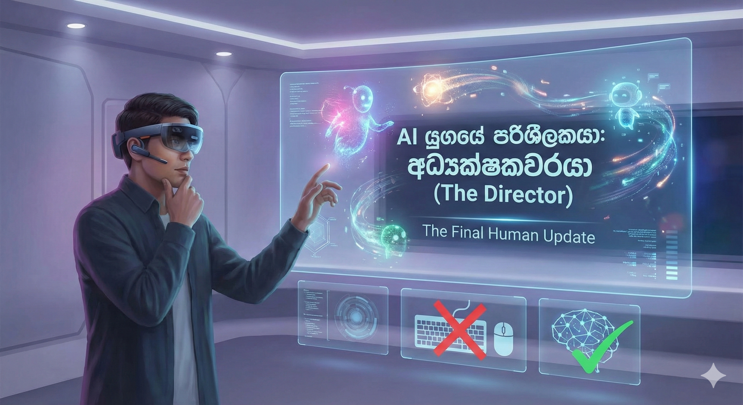 AI යුගයේ “පරිගණක පරිශීලකයා” (Computer User) යනු කවුරුන්ද? අර්ථ දැක්වීම් වෙනස් විය යුතු කාලයයි.
