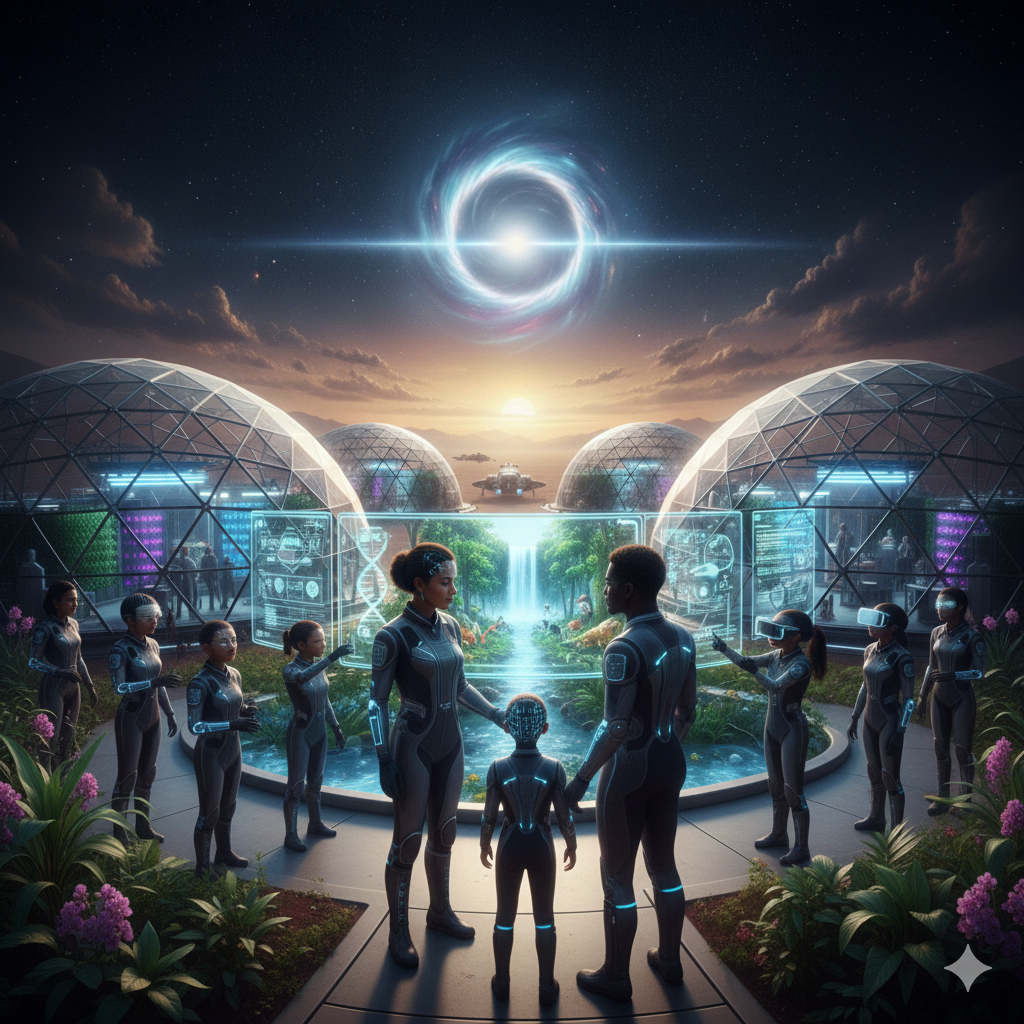 තරු අතර ජීවිතය: අනාගත සමාජය සහ පවුල් ඒකකයේ විකාශනය