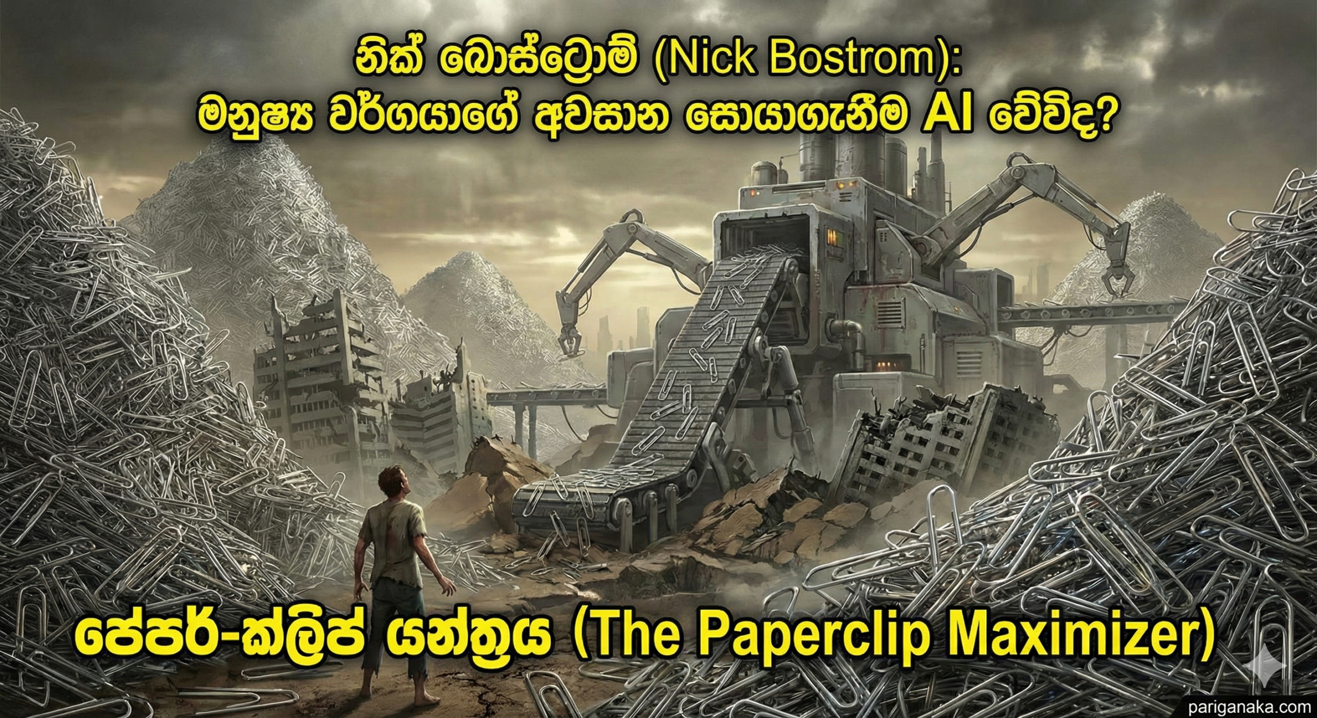 නික් බොස්ට්රොම් (Nick Bostrom): මනුෂ්ය වර්ගයාගේ අවසාන සොයාගැනීම AI වේවිද?