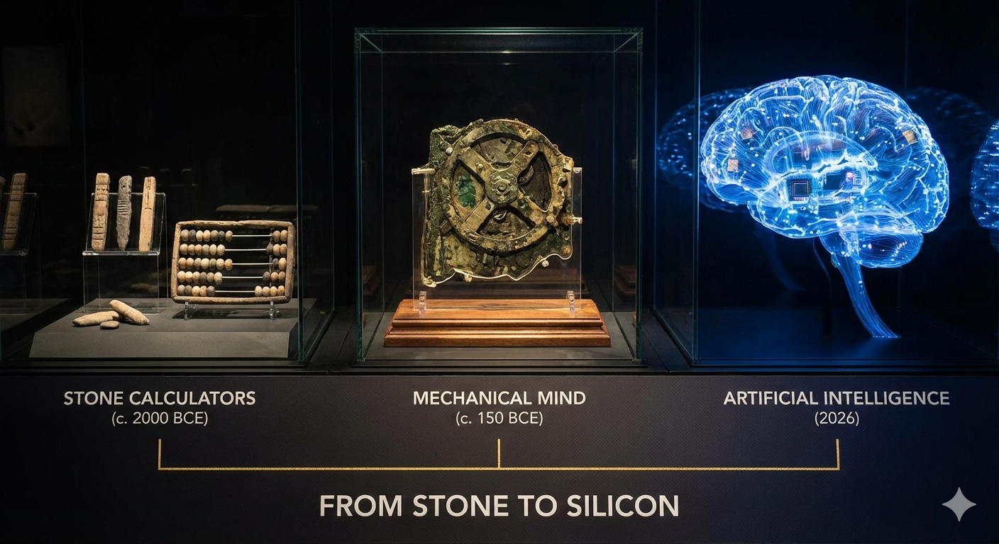 අපි මොළයක් හැදුවෙමු (We Built the Brain): ගල් යුගයේ කැල්කියුලේටරයේ සිට AI දක්වා වසර 2,000ක මහා චාරිකාව.