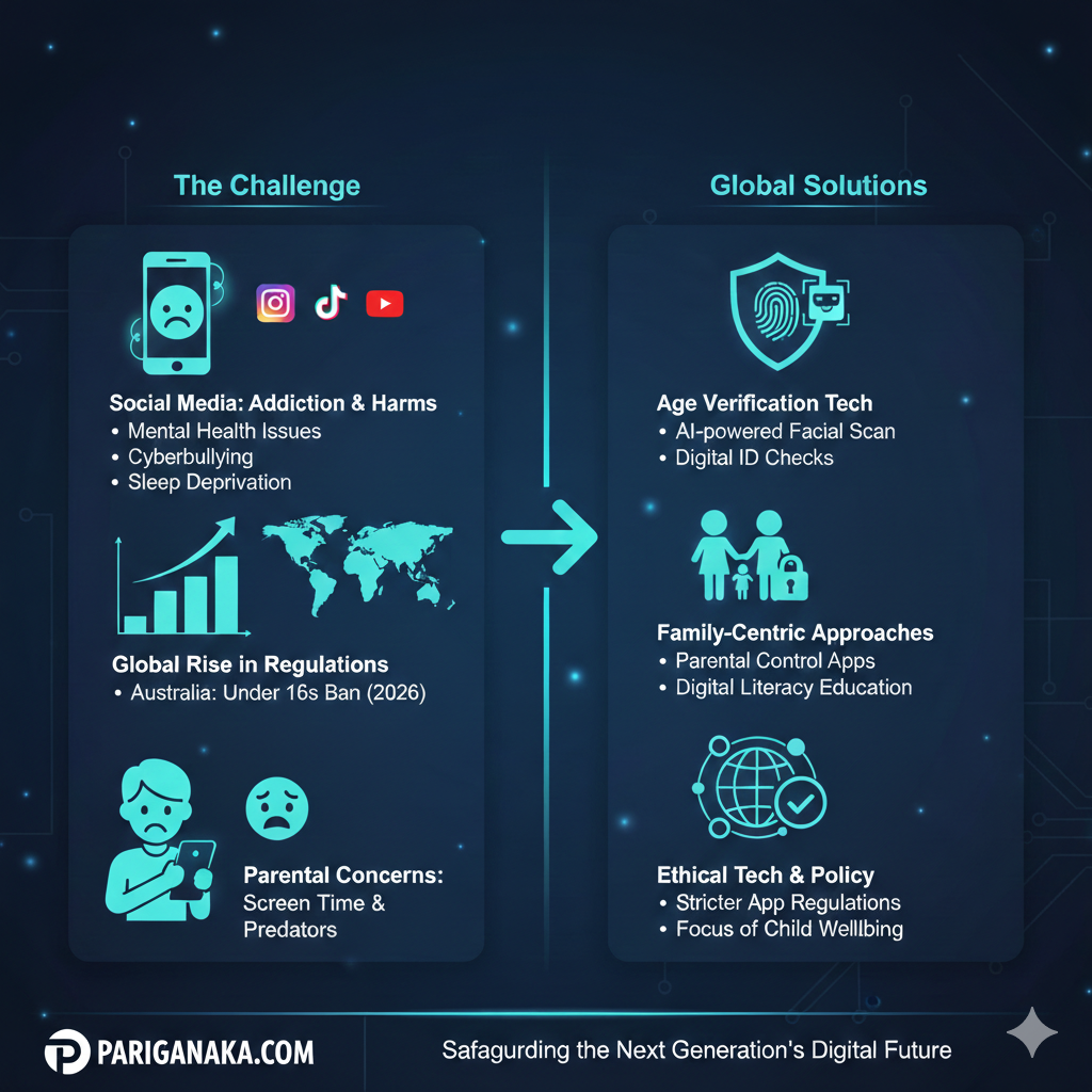 2026 ලෝක ප්‍රවණතාව: දරුවන්ට සමාජ මාධ්‍ය තහනම් වන යුගය උදා වෙයිද?