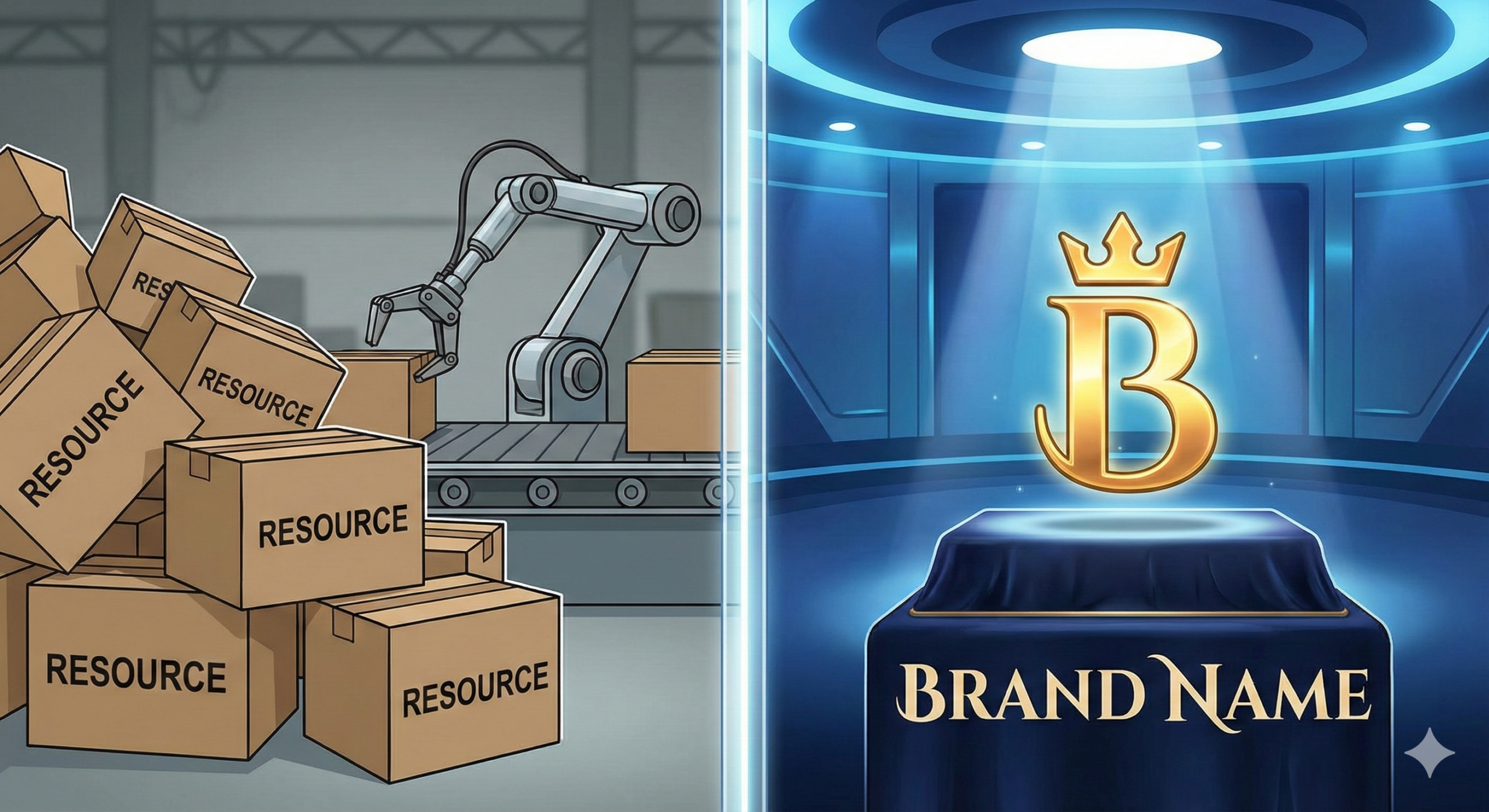 සම්පත් (Resource) එරෙහිව සන්නාම (Brand): ඔබ ඩිජිටල් ලෝකයේ “ඉන්ධන” ටිකක්ද? නැත්නම් “එන්ජිම” ද?