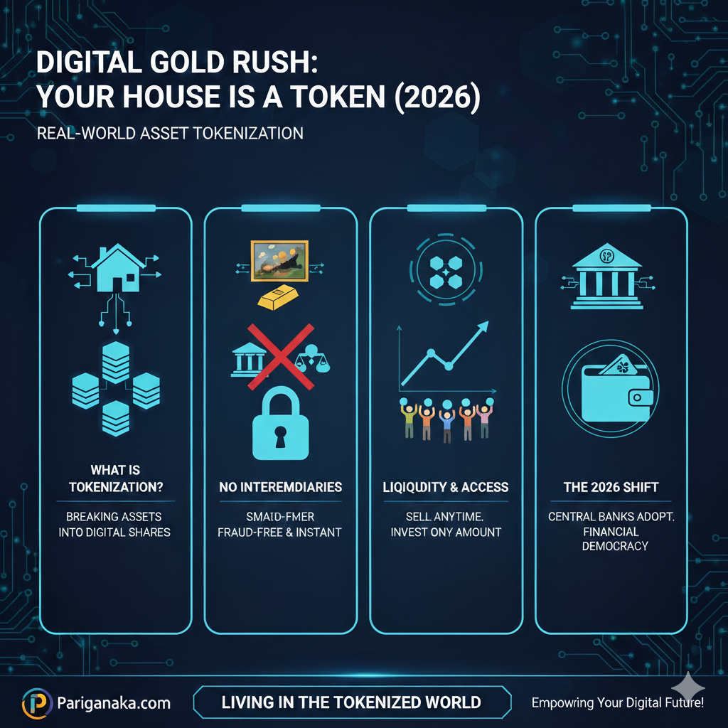 ඩිජිටල් රන් යුගය: 2026 දී ඔබේ නිවසත් “ටෝකනයක්” වෙයිද?