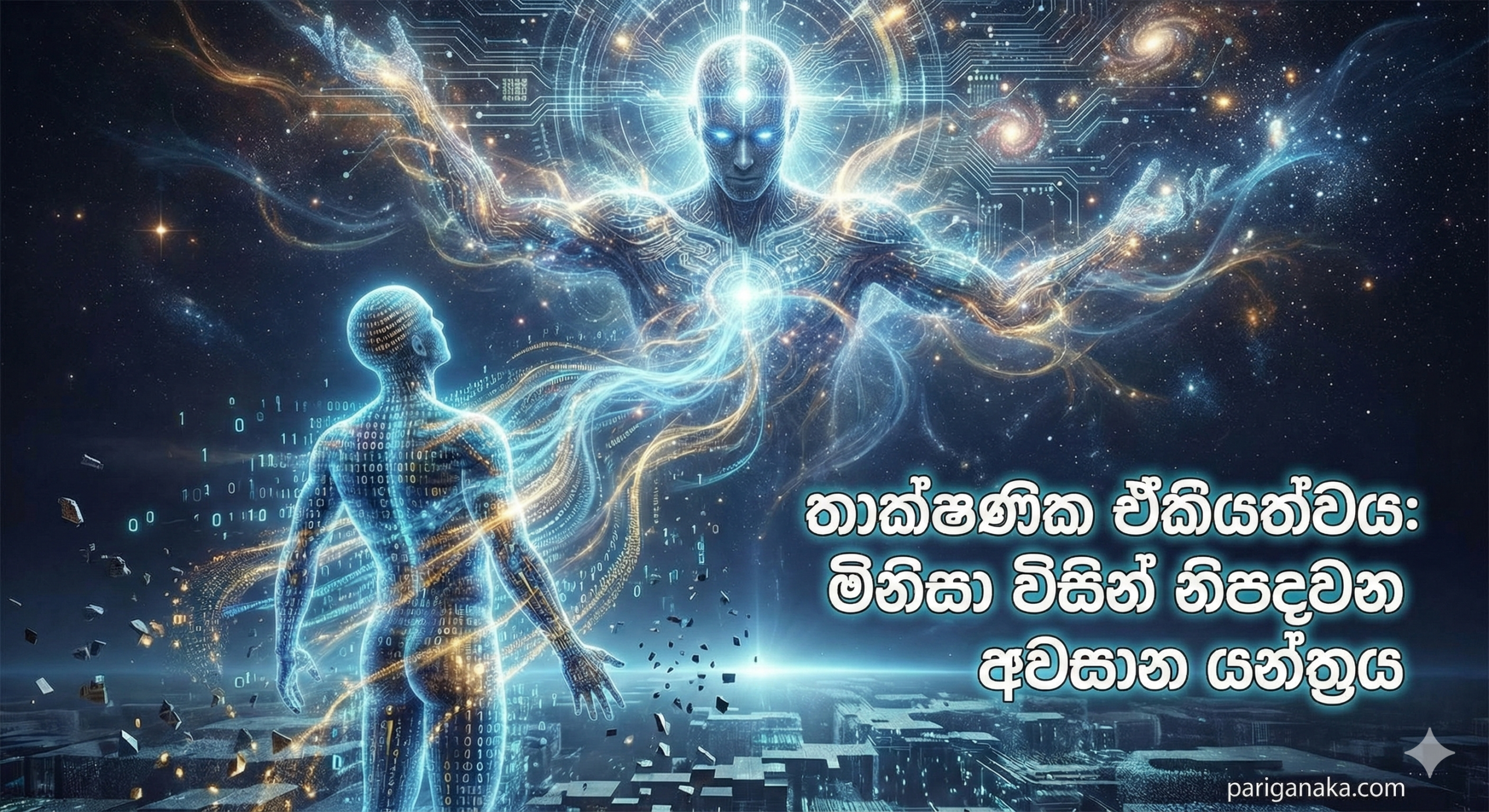 තාක්ෂණික ඒකීයත්වය (The Technological Singularity): මිනිසා විසින් නිපදවන අවසාන යන්ත්‍රය.