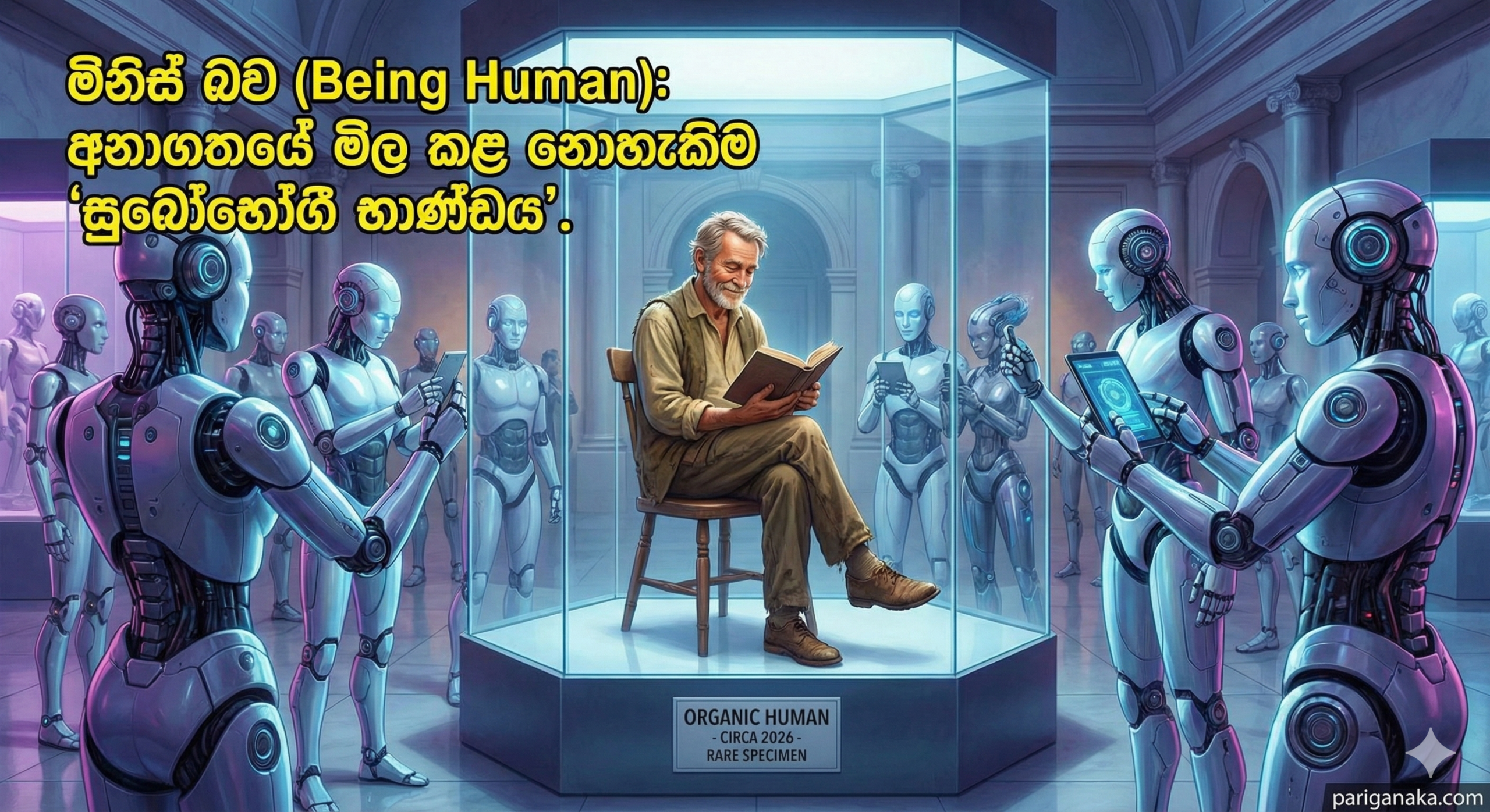 මිනිස් බව (Being Human): අනාගතයේ මිල කළ නොහැකිම “සුඛෝපභෝගී භාණ්ඩය” (The Ultimate Luxury).