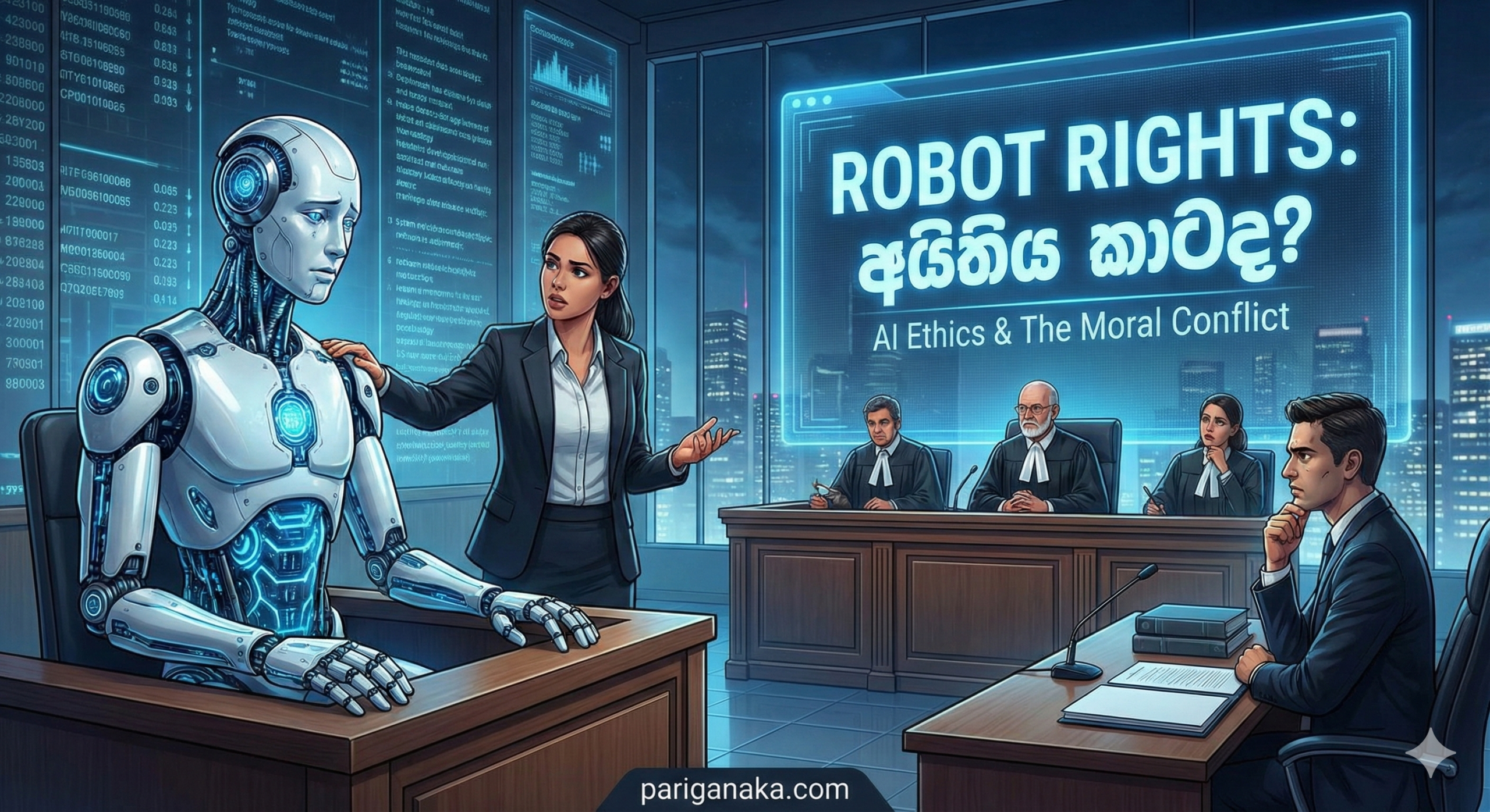 රොබෝ අයිතිවාසිකම් (Robot Rights & AI Ethics)
