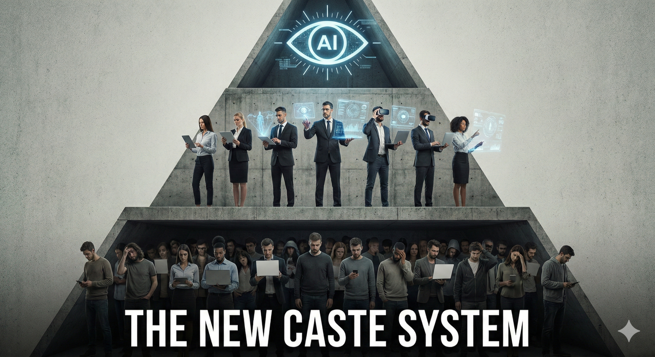 AI කුල ක්‍රමය (The AI Caste System): සමාජයේ අලුත් “හාම්පුතුන්” සහ “වහලුන්” කවුරුන්ද?
