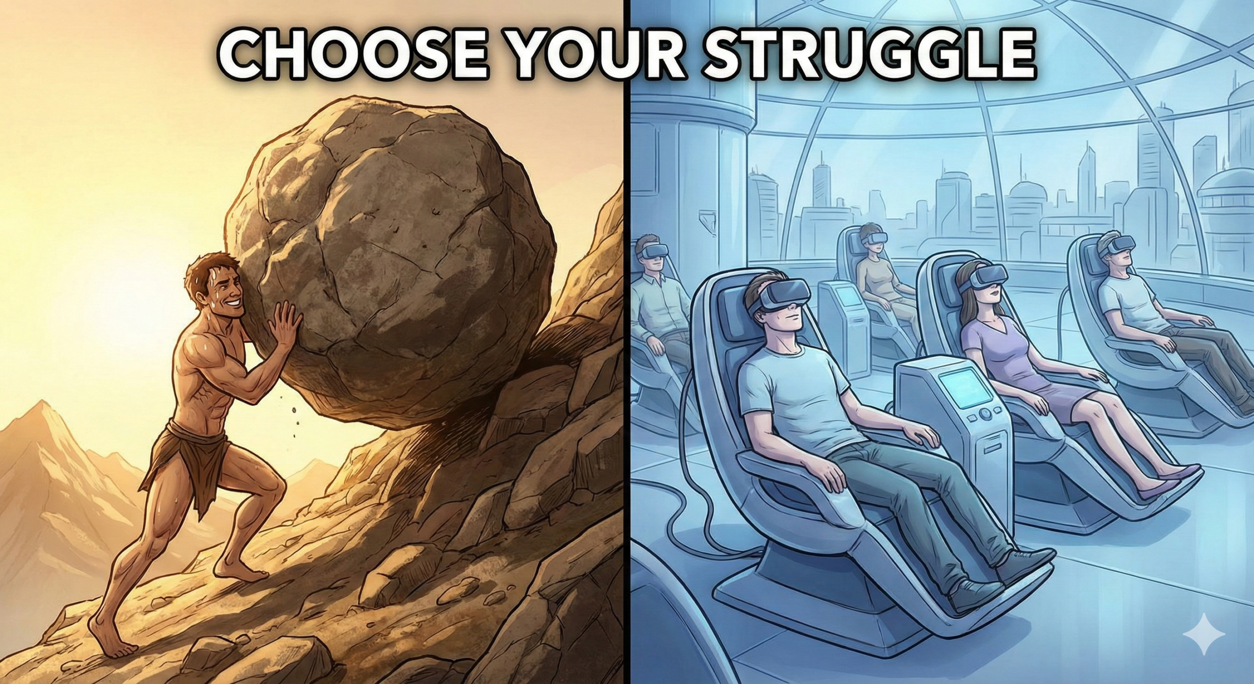 අපි හැමදේම “ලේසි” කරගන්න ගිහින් අතරමං වෙලාද? AI ලෝකයේ වටිනාම දේ “අමාරුවෙන්” කිරීමයි.