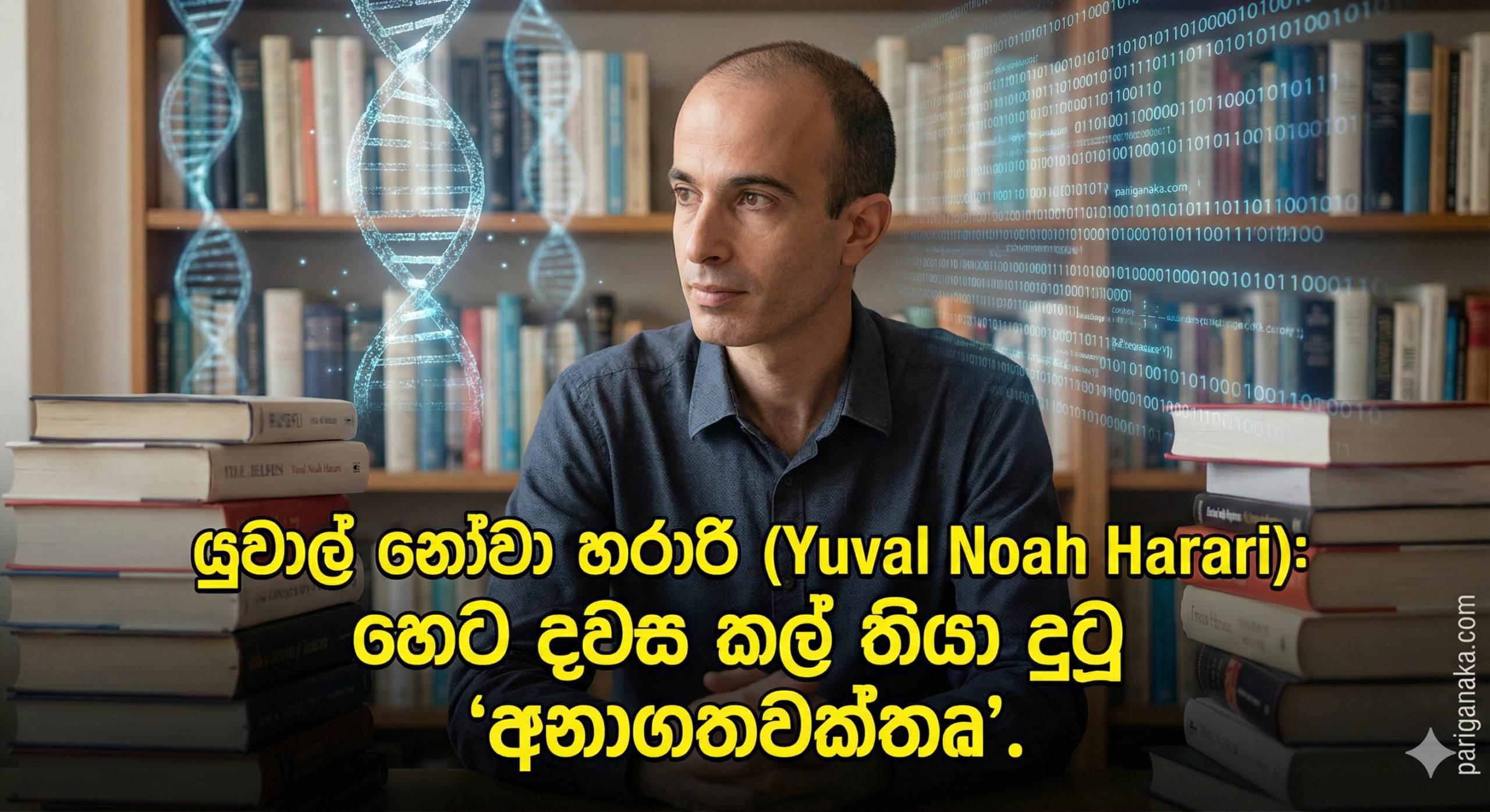යුවාල් නෝවා හරාරි (Yuval Noah Harari): හෙට දවස කල් තියා දුටු “අනාගතවක්තෘ”.