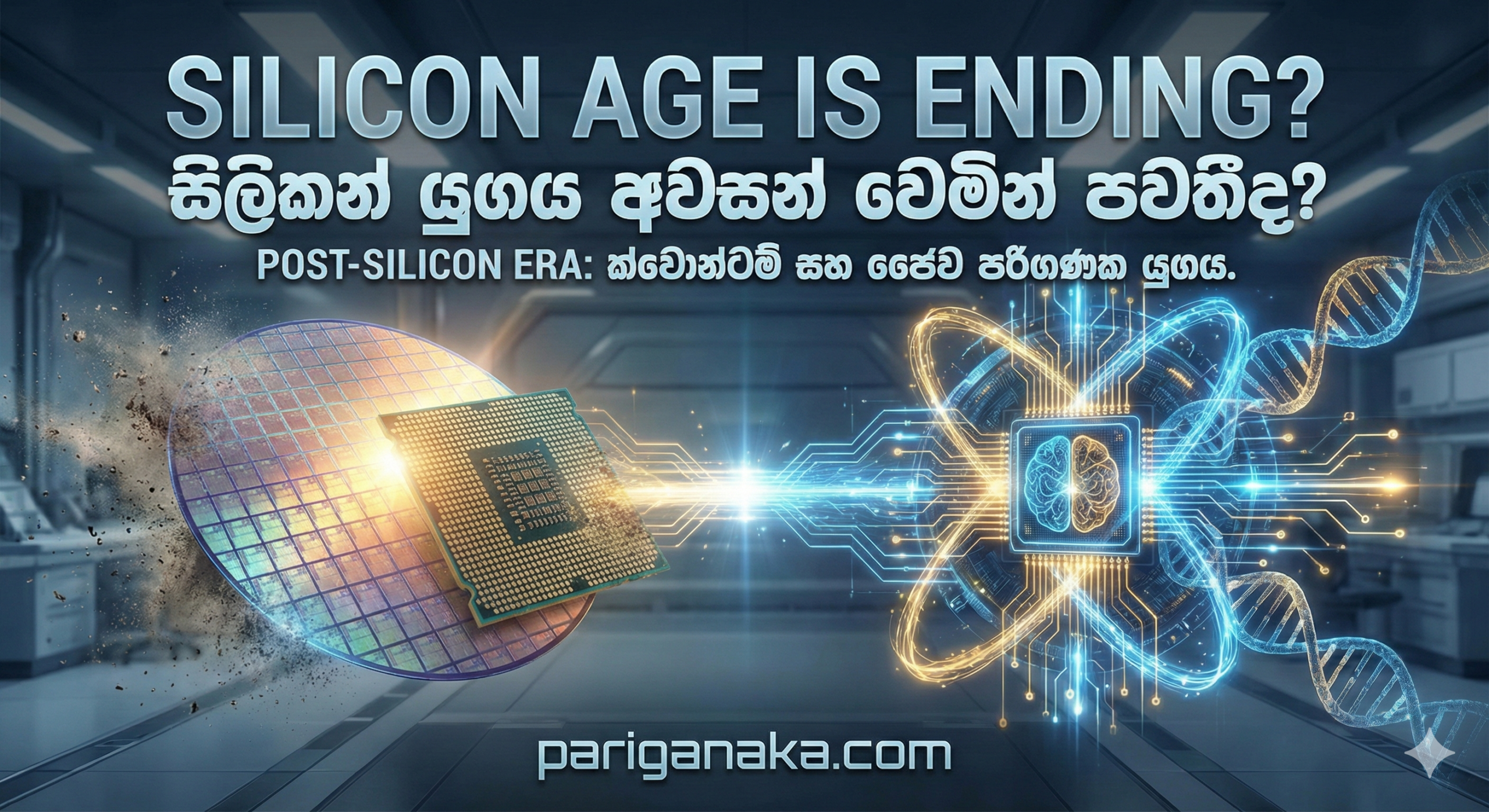 සිලිකන් යුගය (Silicon Age) අවසන් වෙමින් පවතීද? පරිගණකයේ මීළඟ හදවත කුමක්ද?