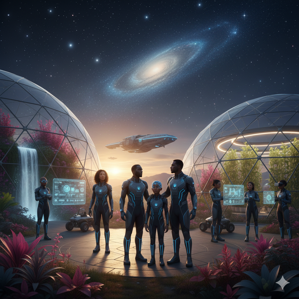 තරු දූවිල්ලෙන් උපන් “නව මානවයා”: තාක්ෂණය සහ විඥානයේ මීළඟ සන්ධිස්ථානය