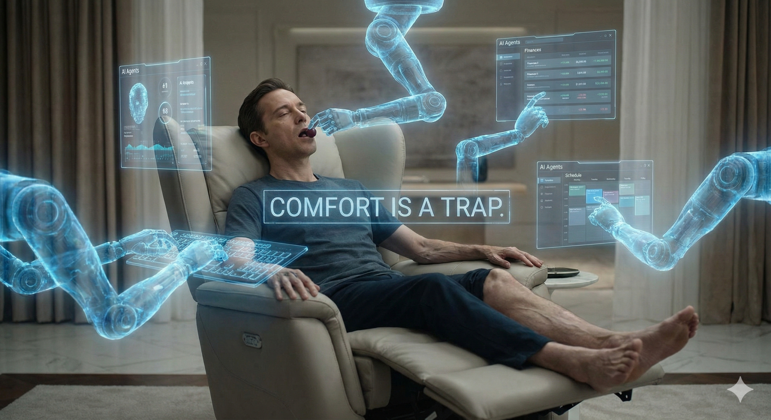 Chatbot යුගය අවසන්. දැන් එළඹ ඇත්තේ “AI නියෝජිතයින්ගේ” (AI Agents) යුගයයි. අපි “ස්වාමිවරුන්” (Masters) වෙයිද? නැත්නම් “නරඹන්නන්” (Spectators) වෙයිද?