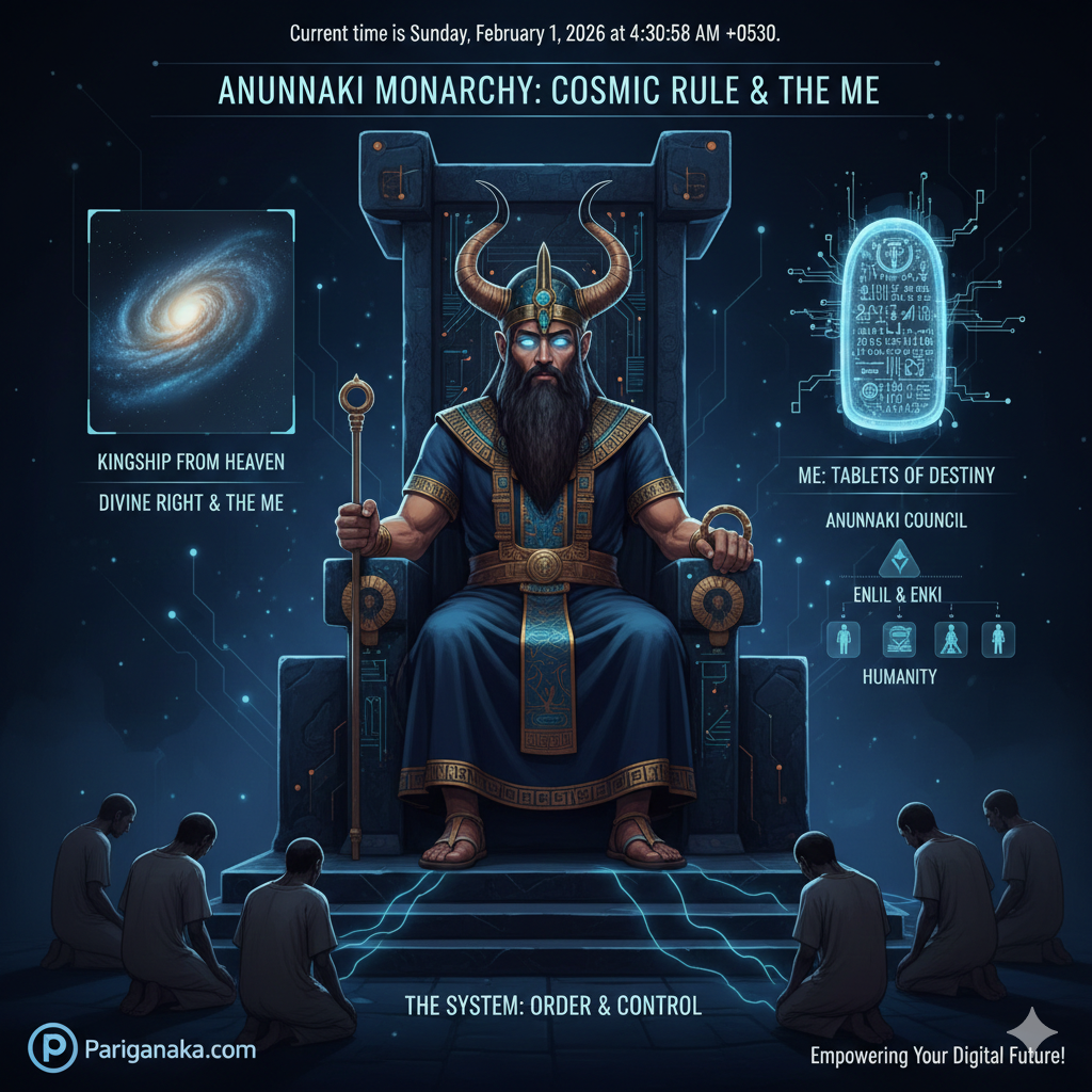 ඇනුන්නාකි සහ රාජාණ්ඩු ක්‍රමයේ (Monarchy) සම්භවය