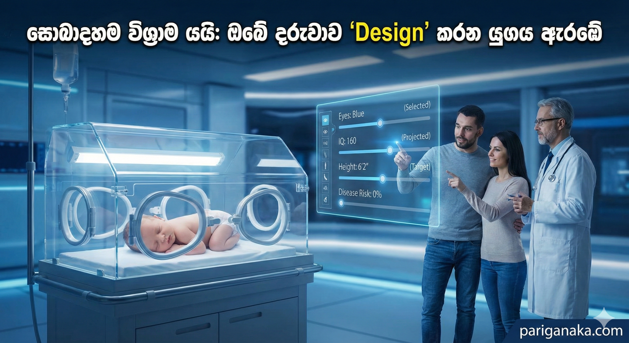 සොබාදහම විශ්‍රාම යයි (Nature Retires): ඔබේ දරුවාව “Design” කරන යුගය ඇරඹේ