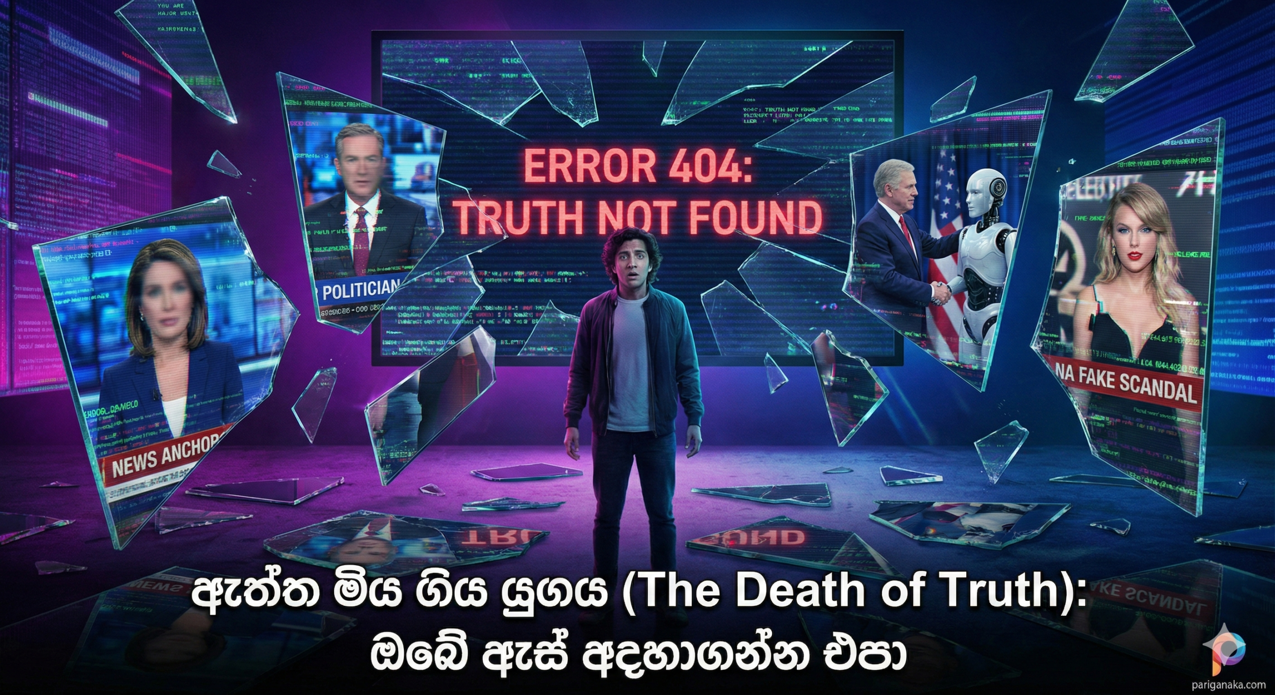 ඇත්ත මිය ගිය යුගය (The Death of Truth): ඔබේ ඇස් අදහාගන්න එපා