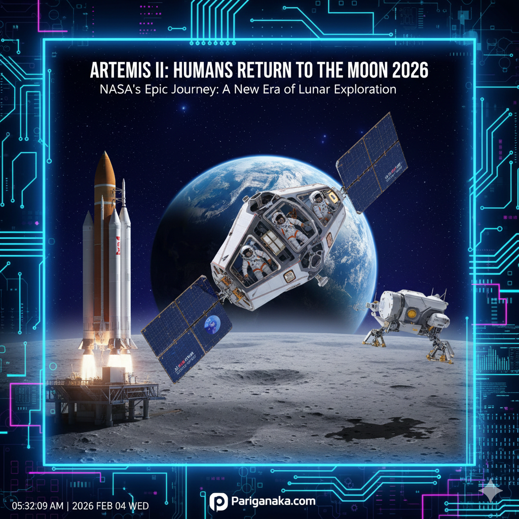 Artemis II: වසර 50කට පසු මිනිසා නැවතත් හඳට යයි | NASA’s Moon Mission 2026