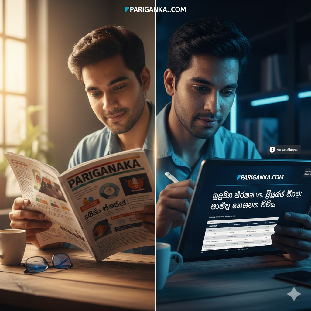 මුද්‍රිත පිටපතද? ඩිජිටල් තිරයද? පරිගණක කියවන්නන් සඳහා වඩාත් සුදුසු කුමක්ද?