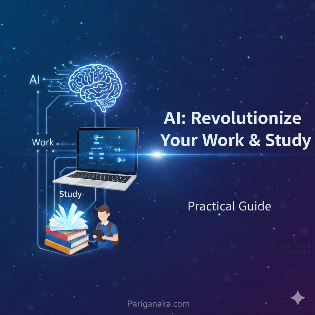 AI භාවිතයෙන් ඔබේ රැකියාව හෝ ඉගෙනීම වේගවත් කරන්නේ කොහොමද? (Practical Guide)