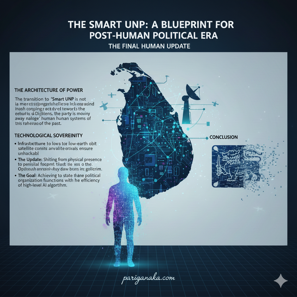 Smart UNP: මානව දේශපාලනයේ අවසාන යාවත්කාලීනය (The Final Human Update)