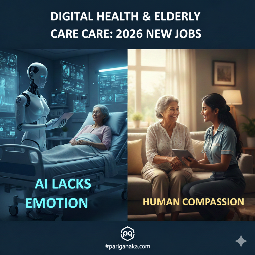 ඩිජිටල් සෞඛ්‍ය සහ වැඩිහිටි රැකවරණය: AI වලට කළ නොහැකි “මානුෂීය හැඟීම්” ඇති අයට නව රැකියා අවස්ථා