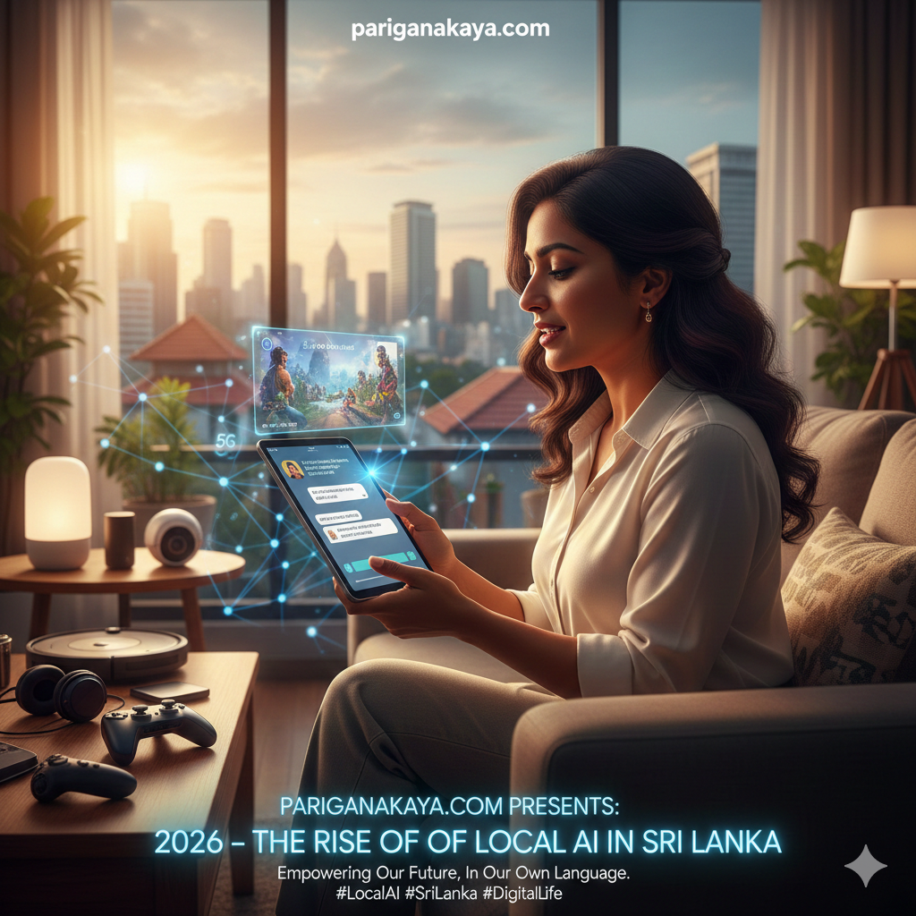 2026: ශ්‍රී ලංකාවේ ඩිජිටල් ජීවිතය සහ “Local AI” විප්ලවය (The Rise of Local AI in Sri Lanka)