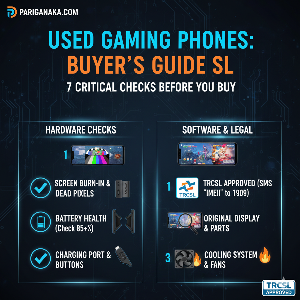 [Buyer’s Guide] පාවිච්චි කළ Gaming Phone එකක් ගනිද්දී රැවටෙන්නේ නැතුව බලන්න ඕන දේවල් 7ක්