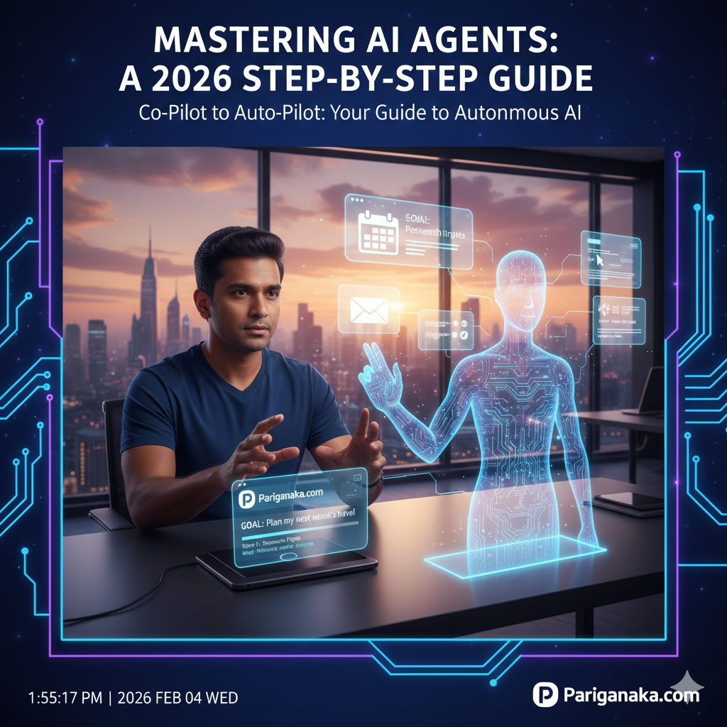 2026 දී AI සහායකයෙකු (AI Agent) නිවැරදිව භාවිතා කරන්නේ කෙසේද? | Step-by-Step Guide