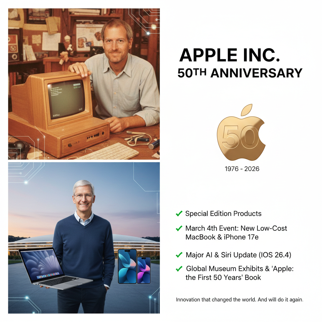 ඇපල් සමාගමේ අඩසියවසක ගමන: ගරාජයකින් ඇරඹි ලොව දිනූ තාක්ෂණික විප්ලවය