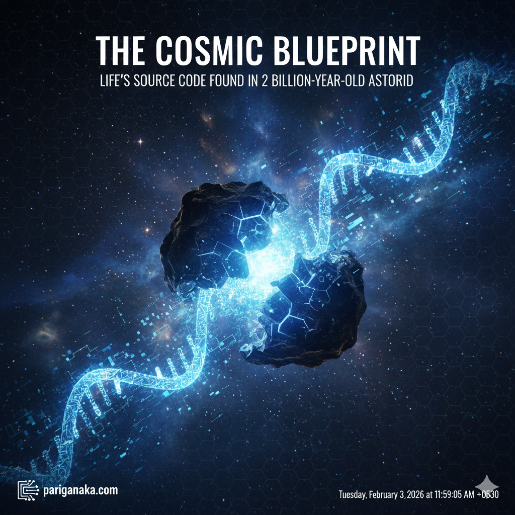 තරු දූවිලි සහ මිනිස් කෝඩ් එක: වසර බිලියන 2ක් පැරණි උල්කාපාතයක රහස