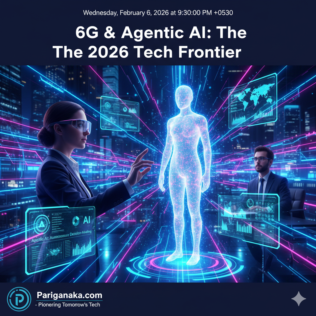 6G සහ Agentic AI: 2026 වසරේ තාක්ෂණික විප්ලවය