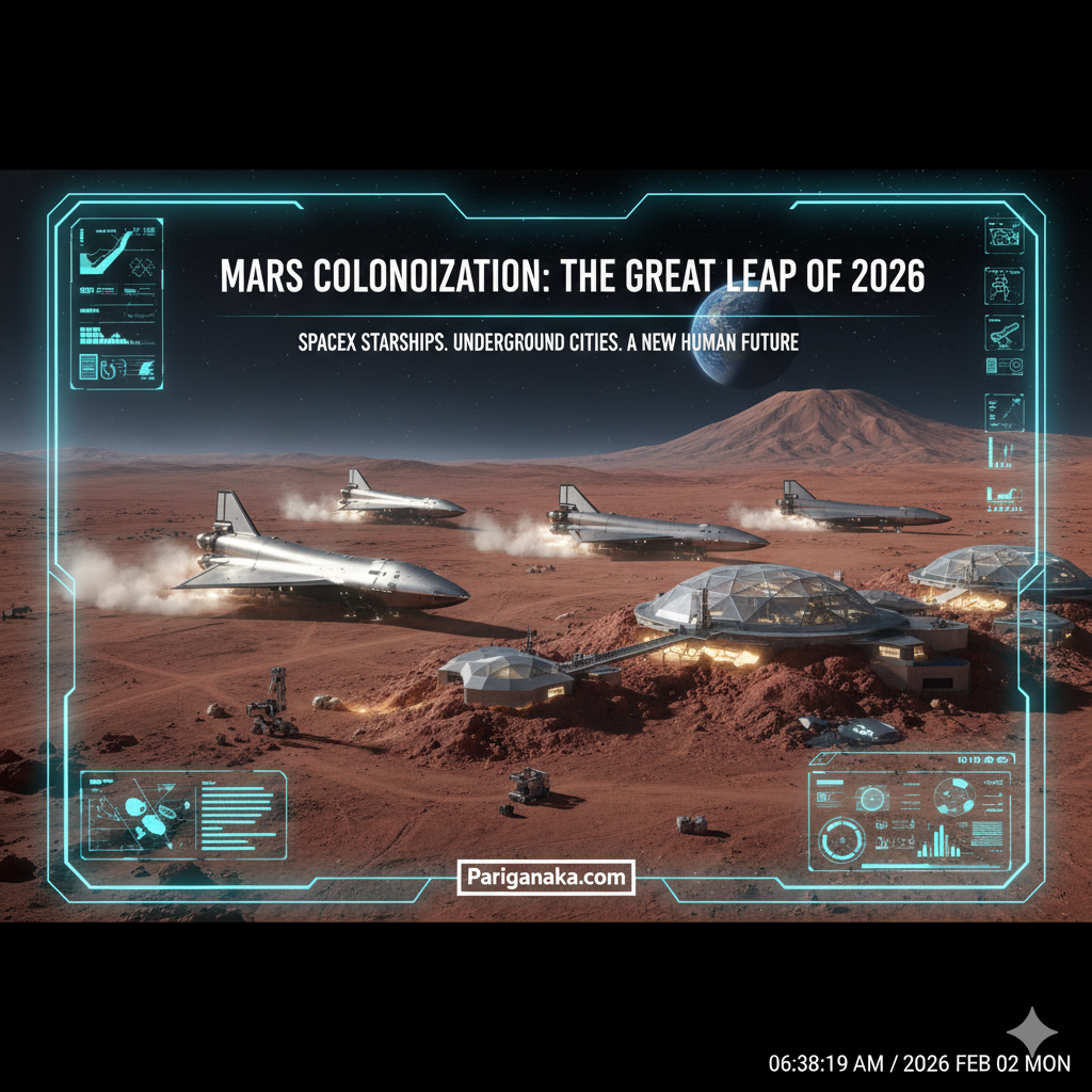 අඟහරු මත මිනිස් ජනපද: 2026 වසරේ දැවැන්ත පෙරළිය (Mars Colonization 2026)