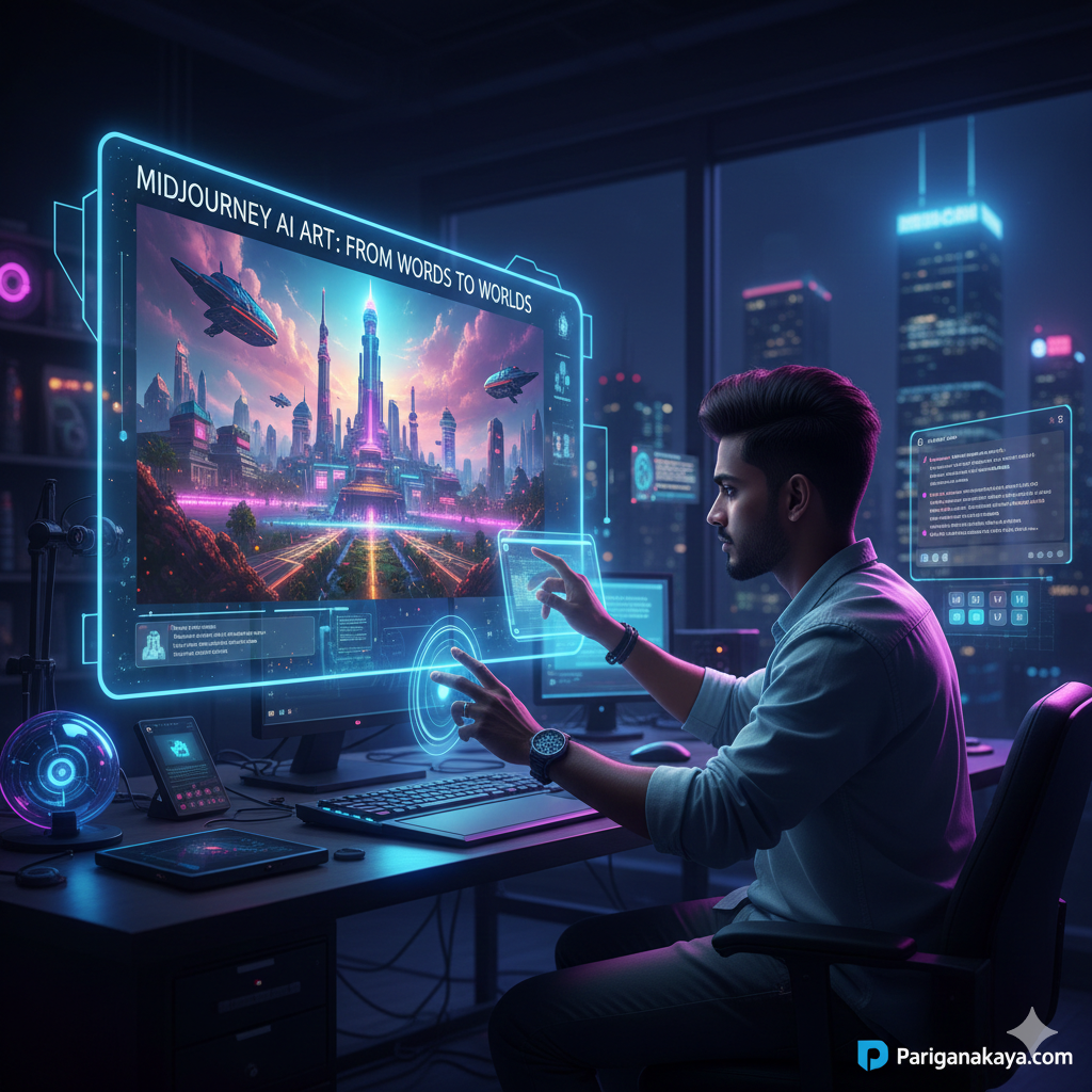 Midjourney භාවිතා කර රූප නිර්මාණය කරමු: පියවරෙන් පියවර මගපෙන්වීම