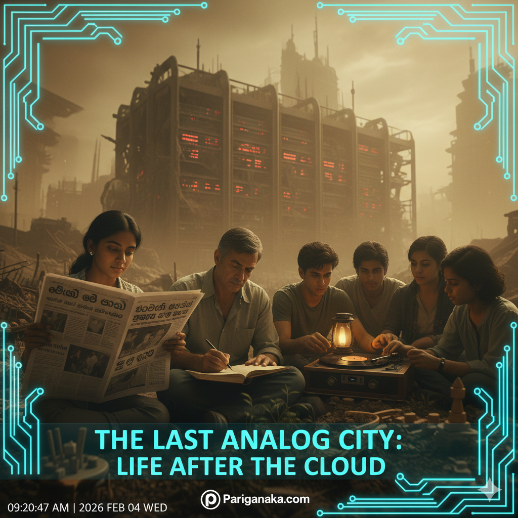 The Last Analog City: ක්ලවුඩ් (Cloud) එක මියගිය දා සහ ඇනලොග් ලෝකයේ පුනරාගමනය