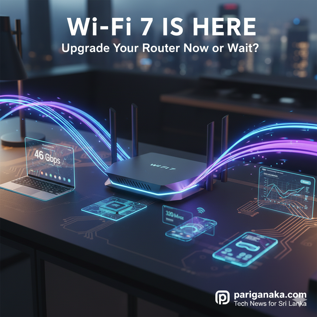 Wi-Fi 7 දැන් පැමිණ ඇත: ඔබ දැන්ම Router එක Upgrade කළ යුතුද? නැතිනම් තවත් රැඳී සිටිය යුතුද?