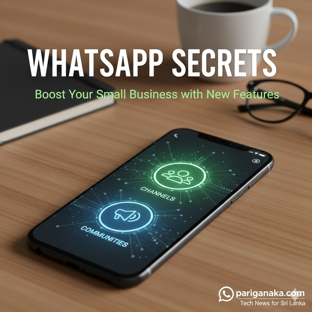 WhatsApp Secrets: ව්‍යාපාරික දියුණුවට Channels සහ Communities භාවිතා කරන්නේ කොහොමද?