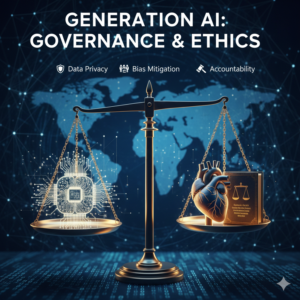 AI පාලනය සහ සදාචාරාත්මක අභියෝග: Generation AI