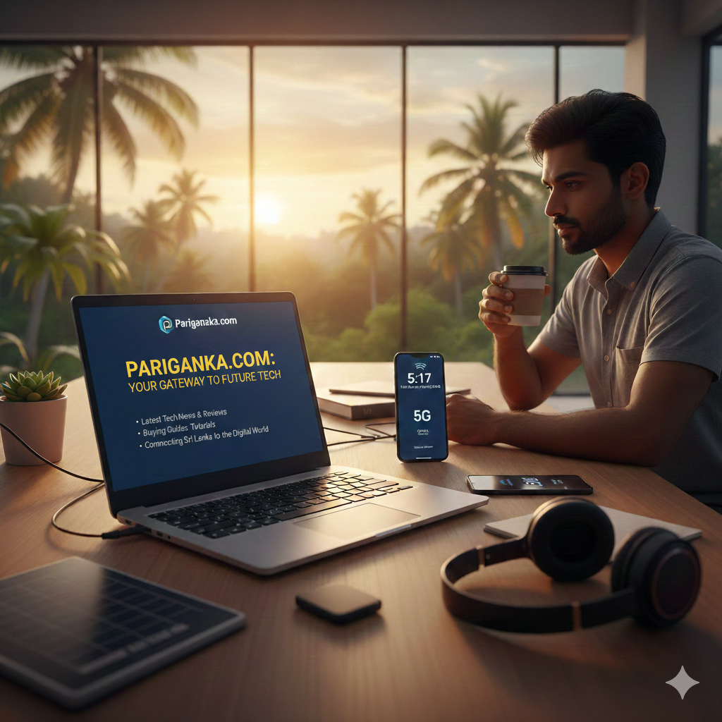 පරිගණක (Pariganaka) තාක්ෂණය සහ Pariganaka.com: අපේ මෙහෙවර