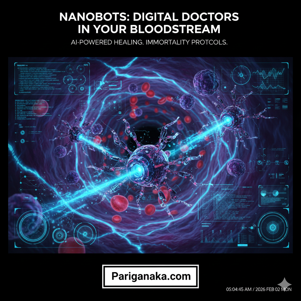 Nanobots: ඔබේ සිරුර තුළ ජීවත් වන ඩිජිටල් වෛද්‍යවරුන්