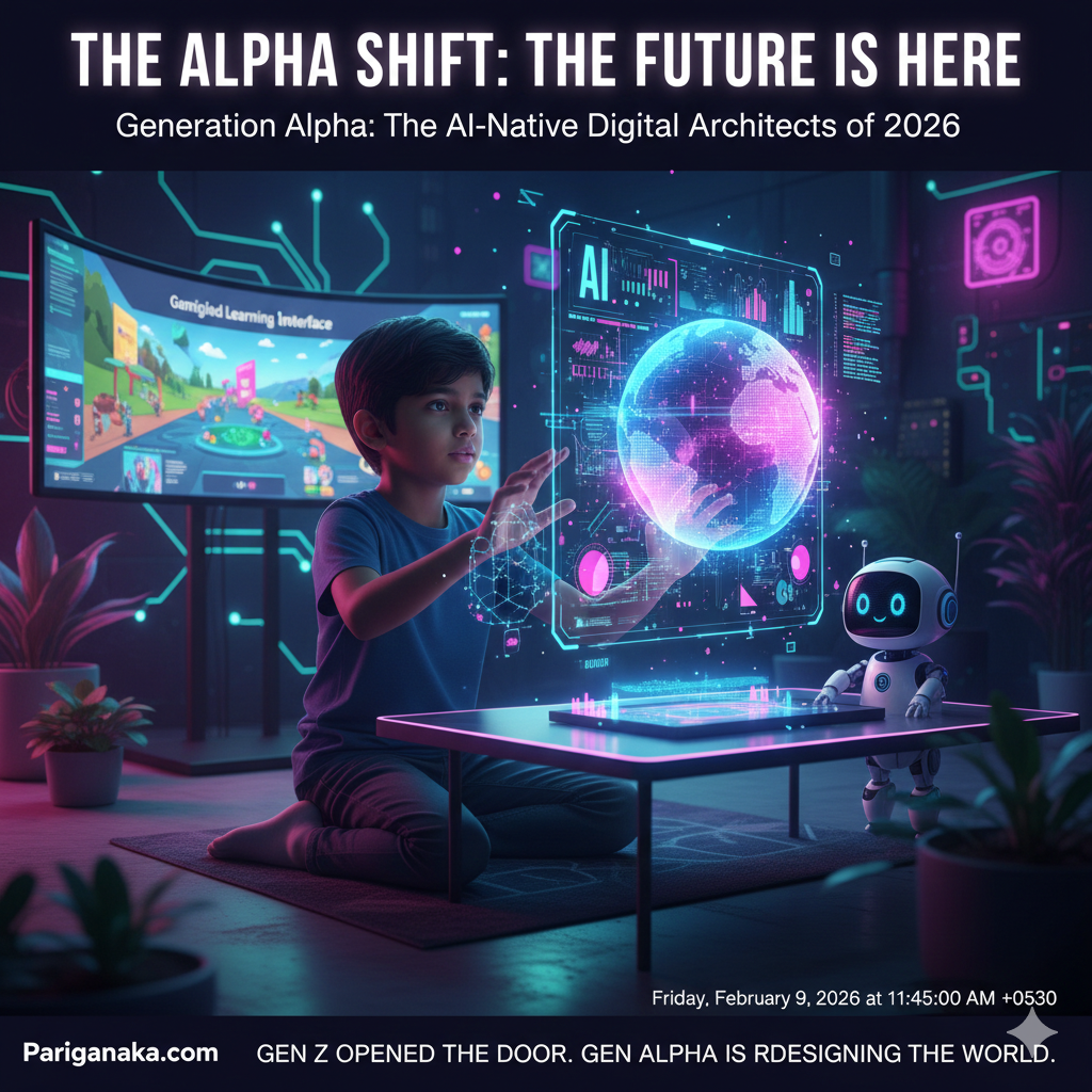 Generation Alpha (ඇල්ෆා පරම්පරාව).