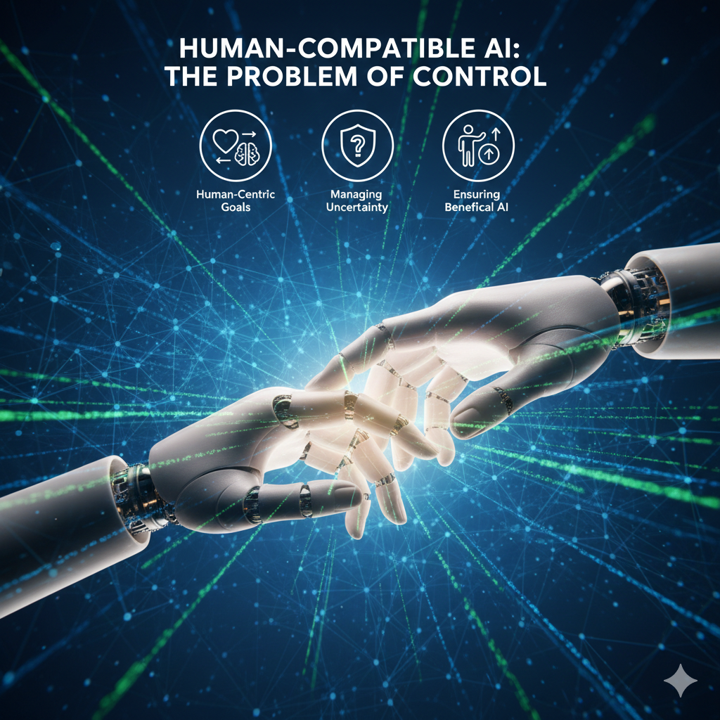 AI පාලනය සහ මානව පැවැත්ම: Stuart Russell ගේ “Human-Compatible” කෘතිය පිළිබඳ විග්‍රහයක්.
