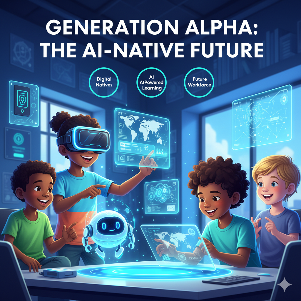 AI යුගයේ උපන් පරම්පරාව: Generation Alpha සහ අනාගතය
