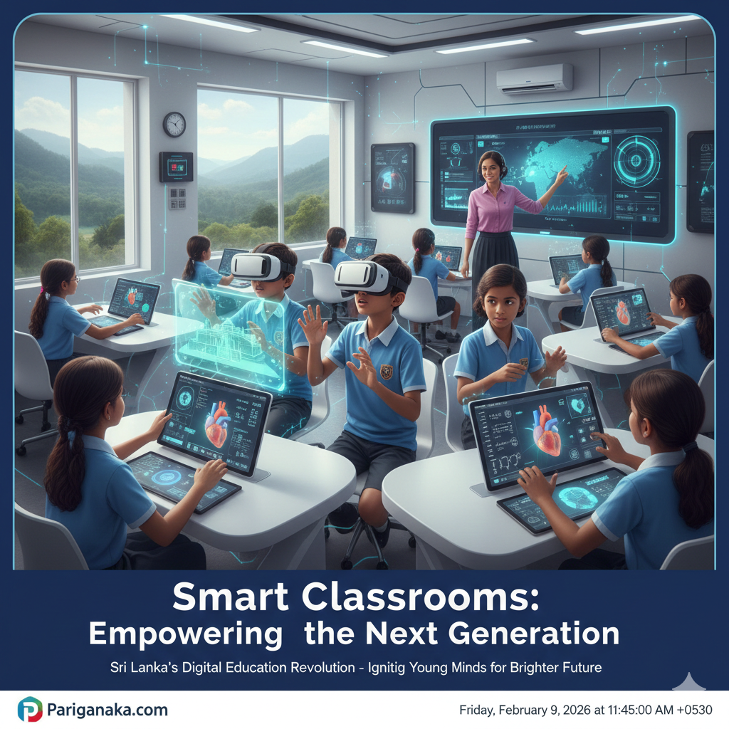 පන්තියට ආපු AI ගුරුවරයා: 2026 දී ශ්රී ලංකාවේ පාසල් අධ්යාපනයේ ඩිජිටල් පෙරළිය