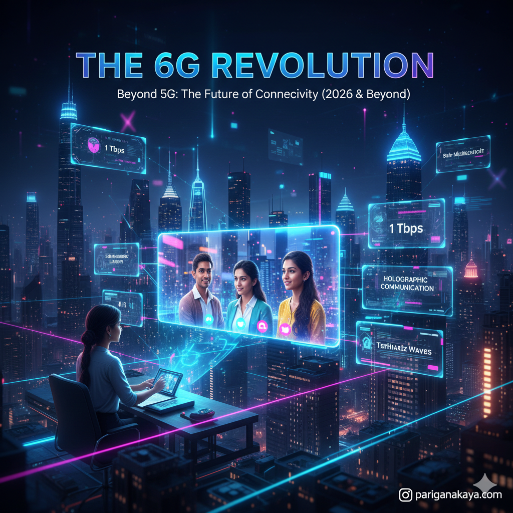 5G වලින් එහාට: 2026 දී 6G තාක්ෂණය ගැන ඔබ දැනගත යුතු දේ