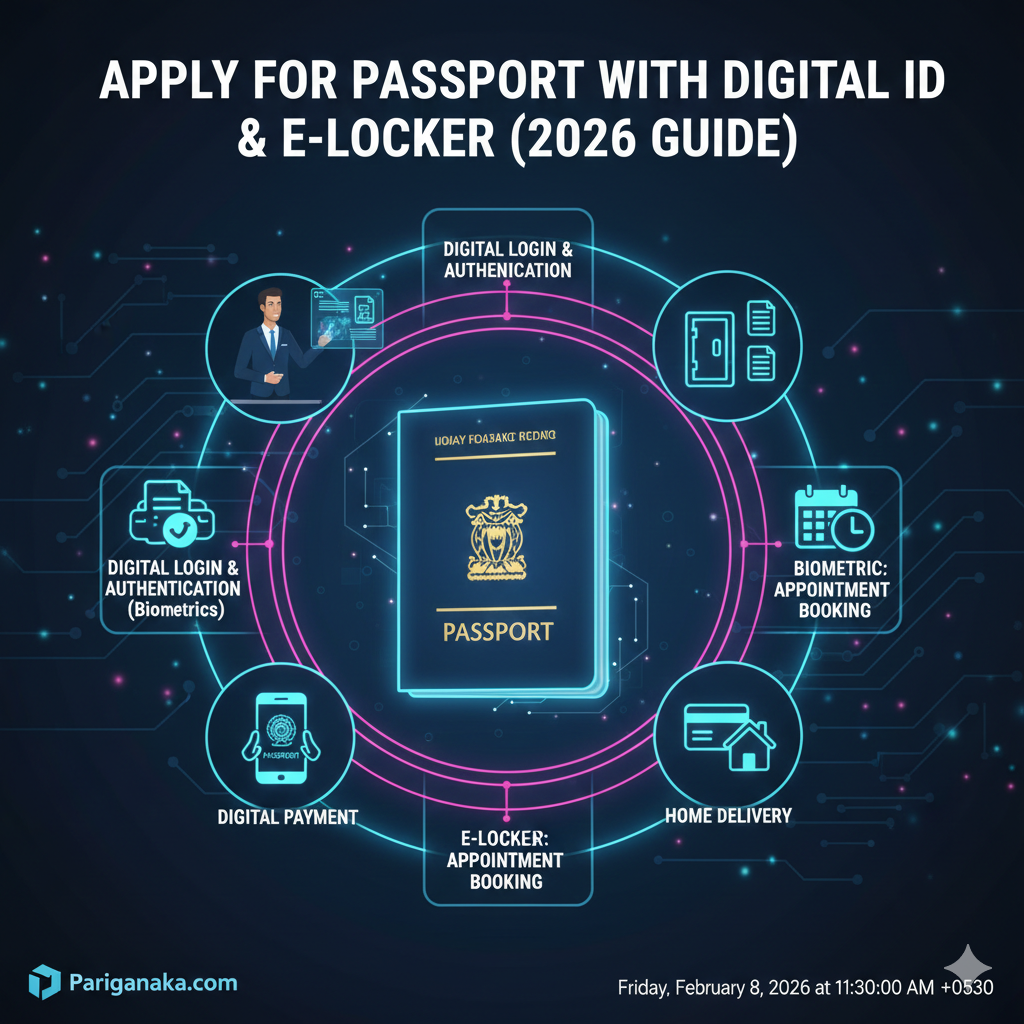 Digital ID සහ e-Locker හරහා පාස්පෝට් අයදුම් කරමු (2026 මගපෙන්වීම)