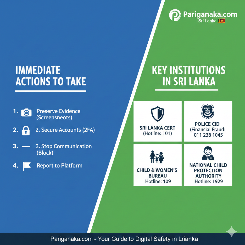 ශ්‍රී ලංකාවේදී සයිබර් ගැටලුවකට මුහුණ දුන් විට ක්‍රියා කළ යුතු ආකාරය: සම්පූර්ණ මඟපෙන්වීම