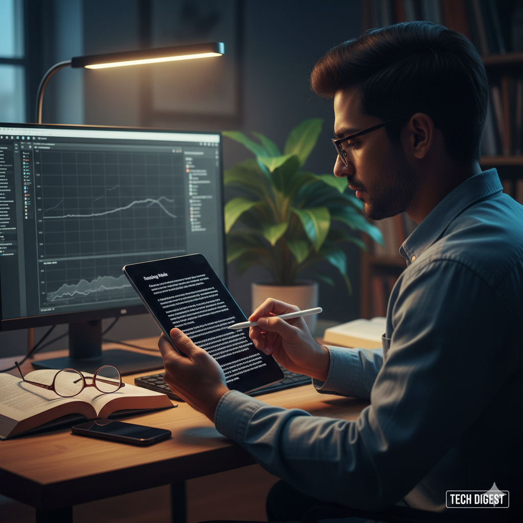 ඩිජිටල් කියවීමේ කලාව: බාධා මැද ගැඹුරු දැනුමක් ලබන්නේ කෙසේද?