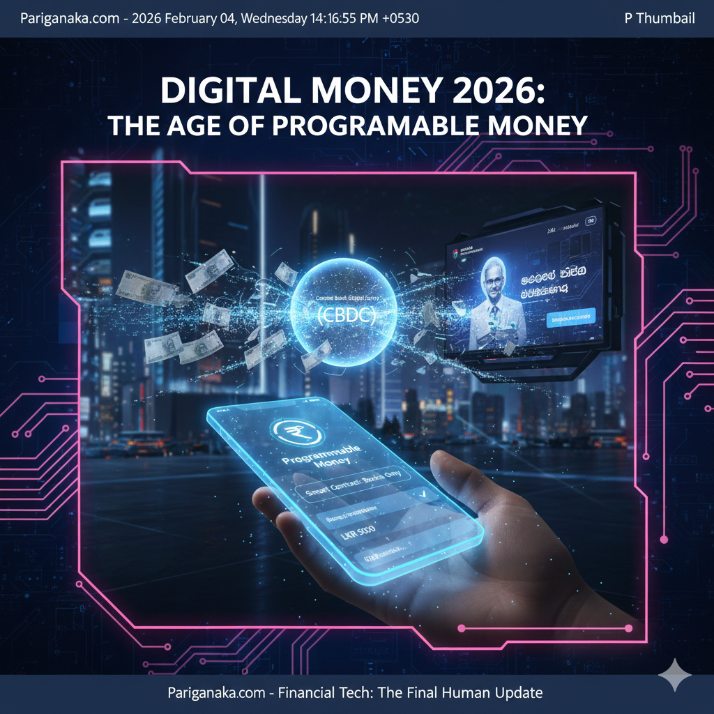 මීළඟ පරම්පරාවේ ඩිජිටල් මුදල්: රුපියල් නෝට්ටුවෙන් ඔබ්බට යන “Programmable Money” යුගය