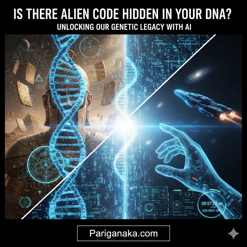Is There Alien Code Hidden in Your DNA? ඔබේ DNA තුළ සැඟවුණු පිටසක්වල කේතයක් තිබේද?