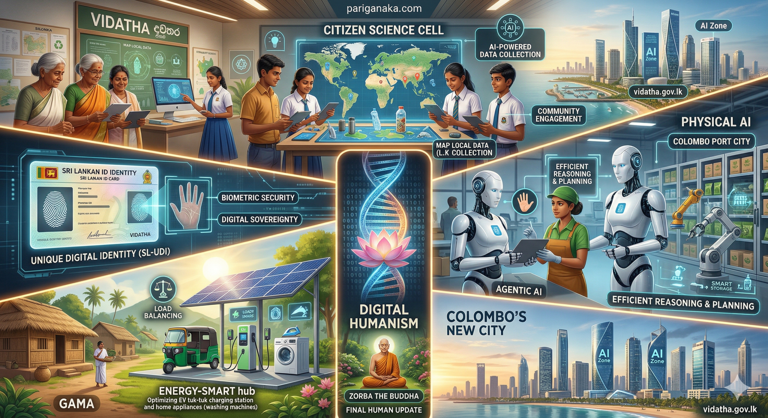 2026 තාක්ෂණික යුගය: සිංගප්පූරුවට එහා යන ශ්‍රී ලංකාවේ “Digital Humanism” විප්ලවය