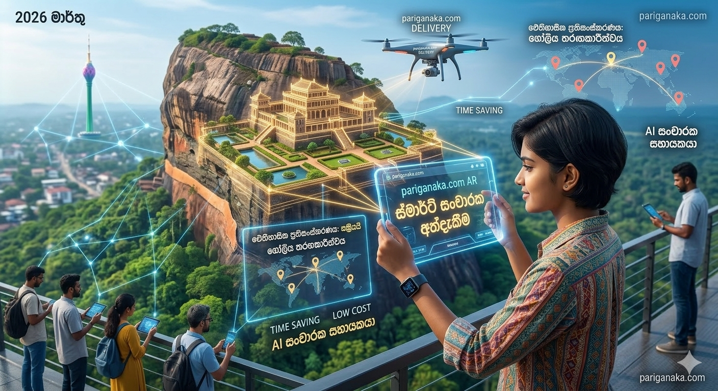 2026 සංචාරක විප්ලවය: තාක්ෂණයෙන් හැඩවන “දිවයිනේ අසිරිය”